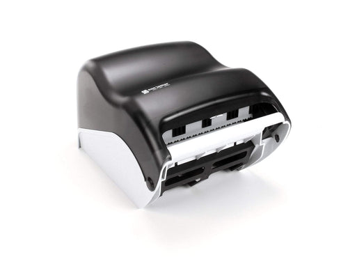 San Jamar Tear-N-Dry Classic Paper Towel Dispenser with Touchless Dispensing for Bathroom, Kitchens, Restaurants, And Cafeterias, Plastic, 10 Inch...
