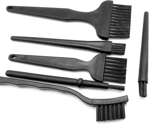 11 in 1 Anti Static Brushes Set with Microfiber Cleaning Cloth, Small Portable Plastic Handle Nylon Cleaning Brush Kit for Computer PC Keyboard La...