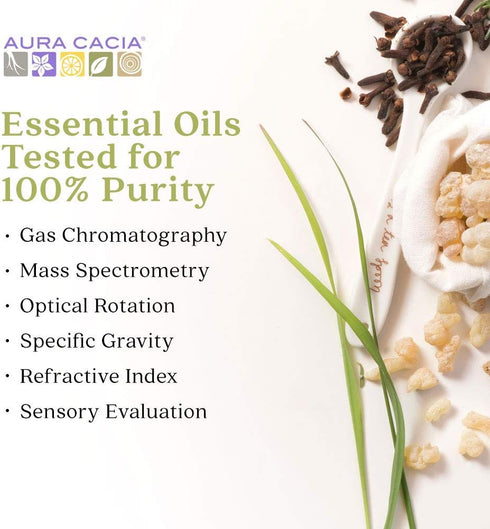 Aura Cacia Discover Essential Oils Kit, 4-Pack, Lavender, Eucalyptus, Peppermint & Tea Tree Oils, Excellent Starter Set...
