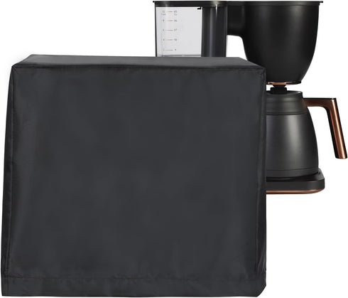 Coffee Machine Dustproof Cover, Universal Waterproof Shield for Countertop Appliances in Home, Garage and Office, Black...