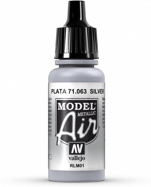 Vallejo Silver Paint, 17ml...