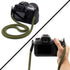 Camera Strap Vintage 100cm Nylon Climbing Rope Camera Neck Shoulder Strap for Micro Single and DSLR Camera.(Army Green)...