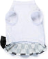 Dog Plaid Dress Pet Bow Tie Girl Cute Princess Dresses for Small Dogs Cat Spring Summer Puppy Clothing Outfits (2XL)...