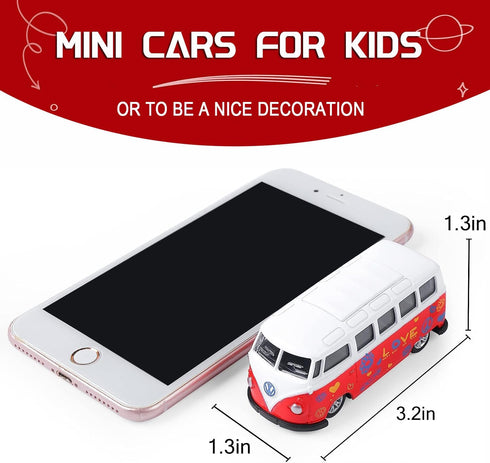 Die-cast Metal Toy Cars Set of 5, Openable Doors, Pull Back Cars Ambulance, Gift Pack for Kids (Official Car ?)...