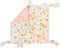 Dr.Rapeti Tag Security Blanket for Baby Infant Toddler Kid 10x10inches Washable Sensory Toy Lovey Appease Blanket (flower)...