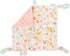 Dr.Rapeti Tag Security Blanket for Baby Infant Toddler Kid 10x10inches Washable Sensory Toy Lovey Appease Blanket (flower)...