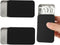 2 Pcs Portable Dental Floss Case Sliding Dental Pick Dispenser Box Metal Compact Glide Flosser Organizer Refillable Floss Holder for Oral Care Tra...