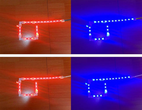 10pcs 4 Pin LED Strip Corner Connector for SMD 5050 RGB LED Strip Light 10mm Wide LED Tape Connector Solderless RGB 5050 LED Ribbon L Shape Connec...