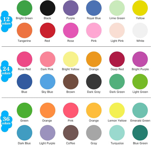 100g Foam Clay, Modeling Clay, Air Dry Ultra Light Clay, Non-Toxic, Non-Sticky, Ideal Gift for Boys and Girls...