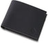 Kolossus Wallet for Men, Full Grain Leather, Minimalist Slim, RFID Blocking, Billfold with 6 Card Slots (Black)...