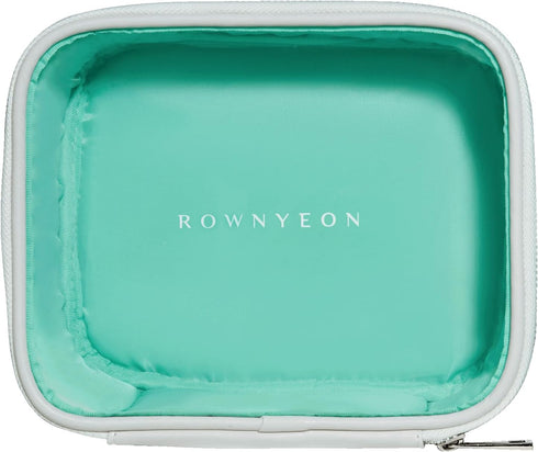ROWNYEON Waterproof Clear Makeup Case for Travel,Portable Toiletry Bag Train Case Transparent Bag for Women Girls,Carry On Cosmetics Organizer wit...