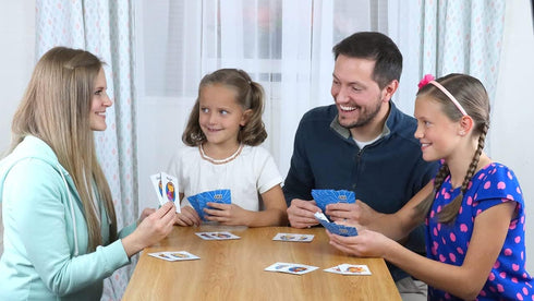Regal Games Card Games for Kids - Go Fish, Crazy 8's, Old Maid, Slap Jack, Monster Memory Match, War - Simple & Fun Classic Family Table Games - G...