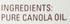 La Tourangelle, Organic Canola Oil, Expeller-Pressed Non-GMO Canola Seeds, Pesticide and Chemical Free, High Heat Neutral Cooking Oil, 16.9 fl oz...