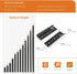 3U Vertical Server Rack Rail Pair Kit DIY Rack Rails Kit, 12-24 Screws x48 Included to Mount Equipment 2U-20U...