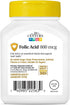 21st Century 800 mcg Folic Acid Tablets, Assorted, 180 Count...