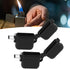 2 PCS Lighter Case, Waterproof Lighter Case Cover Holder Outdoor Survival Multipurpose Seal Lighter Pouch, Black......