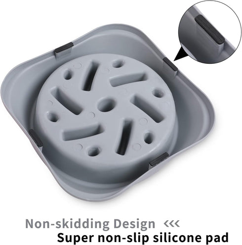 NOYAL Slow Feeder Dog Bowls Puzzle Anti-Gulping Interactive Bloat Durable Preventing Choking Healthy Dogs Bowl...