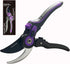 8.46" Bypass Pruning Shears Teflon Coating Blade Hand Size Adjustment Garden Hand Pruner Internal Spring Heavy Duty Anvil Effort-saving Ergonomica...