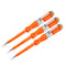 uxcell Voltage Tester AC 100-500V with 3mm Slotted Screwdriver with Clip for Circuit Test, Orange, Pack of 3...