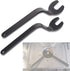RA1152 Offset Router Wrenches Compatible With Bosch 1619EVS, 1613, 1613EVS, 1613AEVS, 1617EVS Plunge Routers - for Router Bit-Changing, Including ...