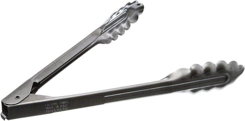 Edlund - 9 inch heavy duty stainless steel restaurant tongs with Lock - 4409 HDL - 2 pack...