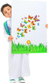 8 Pcs 7.8 Inch Tall Jumbo Borders Bulletin Board Borders Strips for Bulletin Board Classroom Decorations (Green Grass)...