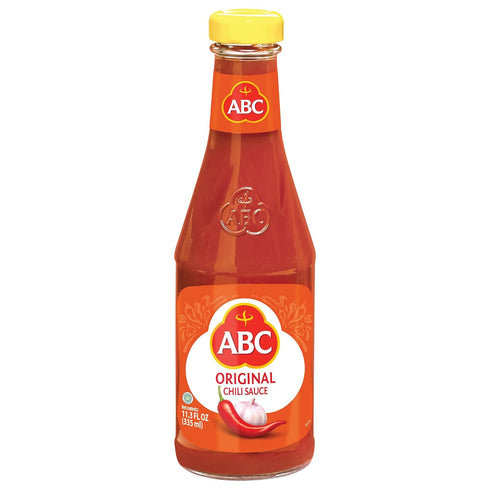 ABC Original Chili Sauce (1 Pack) Spicy Sriracha Style Hot Sauce, Sambal Chili, Dipping BBQ, Indonesian ABC Sauce, No Preservative, 11.3oz / 335ml...
