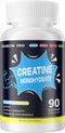 Creatine Monohydrate 2500mg Per Serving, 90 Capsules - Gluten Free, Non-GMO...