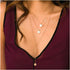 Fashion Layered Long Necklace Coin Pendant Necklace Chain Charm Necklace Jewelry for Women...