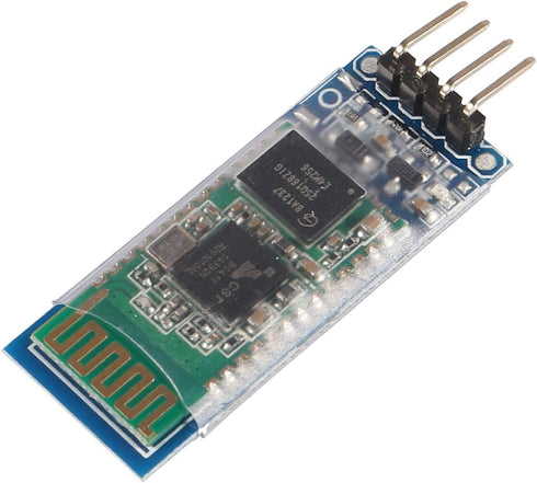 4pcs HC-06 RS232 4 Pin Wireless Bluetooth Serial RF Transceiver Module Bi-Directional Serial Channel Slave Mode for Arduino......