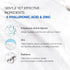 ANUA Hydrating Gentle Foaming Cleanser, Hyaluronic Acid, Glycerin, Zinc, Panthenol, Korean Face Wash for Dry Skin, for Double Cleansing, Korean Sk...
