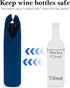 Wine Travel Carrier & Cooler Bag, Wine bottle Carrying Tote Picnic Cooler, Water, Drinks, Beer Bottle Insulated, Neoprene Hand Bag for Travel with...