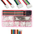 XH 2.54mm Connectors Pin Header and Ribbon Cables Wires Kit Compatible with JST-XH Connector 2/3/4/5/6/7/8 Female Pin Housing...