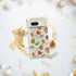 Christmas Clear Phone Case for Google Pixel 7, Christmas Red Heart Pattern Case Cover Soft Slim Shockproof Cover Boys Girls Phone Case for Google ...
