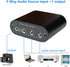 New D3 3(1)-in-1(3)-Out 3.5mm Stereo Audio Switch Source Input Signal switcher selector Splitter Box Mini...