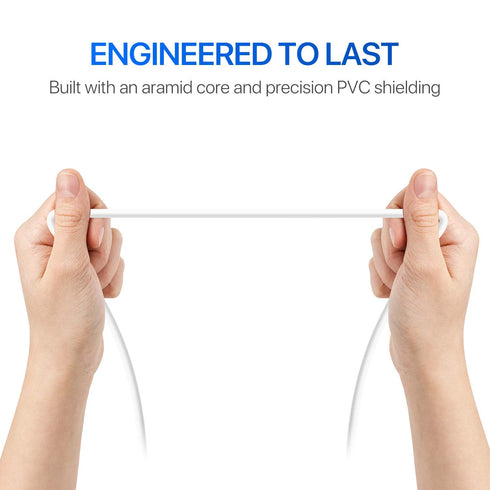 iPhone Charger AUNC 3PACK 6Feed Long Lightning to USB Charging Cable Fast Connector Data Sync Transfer Core Compatible with iPhone 14/iPhone 11/Xs...