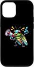 iPhone 15 Robotic Grasshopper With Megaphone, Colorful And Playful Toy Case...