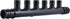 SharkBite 6 Port PEX Expansion Poly Tee, 3/4 Inch Open Trunk with 1/2 Inch Outlet, Multi Line Water Manifold Plumbing Fittings for PEX-A Tubing, U...