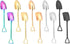 10Pcs Shovel Spoons Stainless Steel Spoon Reusable Dessert Spoons for Coffee Tea Ice Cream Fruit Sugar Cake...