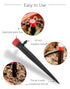 50pcs Drip Irrigation Emitters for 1/4" Irrigation Tubing,Adjustable 360 Degree Irrigation Dripper with 1/4" Barbed Coupling Fittings,Garden Drip ...