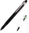 SMOOTHERPRO Stylus Fidget Spinner Pen Compatible with Parker Refill Stress Relief Smooth Bearing Creative Gadget EDC for Office School Black(FSA01...