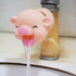 Cartoon Pig Head Faucet Extender Washbasin Bath Spout Cover, Bath Spout Cover for Bathtub Cute Animal Faucet Cover Bath Fun for Enjoyable Safe Bat...