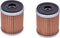 2PK KN142 HF142 Oil Filter for Yamaha YFM350 YFM350R YFP350 YFM350X YFM350FW YFM350FX YFM400FW YFM400 TTR250 YZ250F YZ400F YZ426F WR426F WR400F WR...