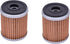 2PK KN142 HF142 Oil Filter for Yamaha YFM350 YFM350R YFP350 YFM350X YFM350FW YFM350FX YFM400FW YFM400 TTR250 YZ250F YZ400F YZ426F WR426F WR400F WR...