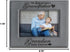 BELLA BUSTA-The Love Between a Grandfather & Granddaughter, Grandson Lasts Forever-Great Gift for Grandfather-Laser Engraved Leatherette Picture F...