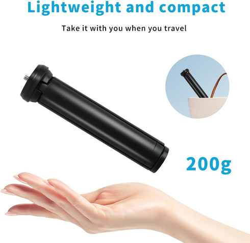 Lightweight Mini Tripod for Camera/Phone/Webcam, Extendable Stand, for Logitech Webcam C615 C920 C922 C922x C925e C930 C930e or Other Devices with...