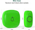 SECRUI Wireless Doorbells for Home, Classrooms, Apartments, Businesses, etc. Easy to Use, Adjustable Volume, 58 Chimes, Colorful LED, Waterproof, ...