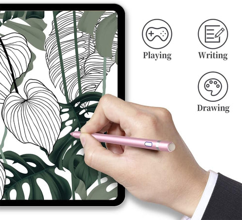 Active Stylus Pen for Touch Screens,Dual Pen Tips for iOS & Android Drawing & Writing,High Precise Digital Pencil for Apple iPhone 15/14/13/12/11/...