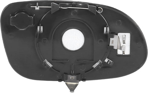 X AUTOHAUX Car Rearview Mirror Glass Replacement W/Backing Plate Heated Left Side Driver Side for Mercedes-Benz CLK320 CLK430...