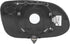 X AUTOHAUX Car Rearview Mirror Glass Replacement W/Backing Plate Heated Left Side Driver Side for Mercedes-Benz CLK320 CLK430...